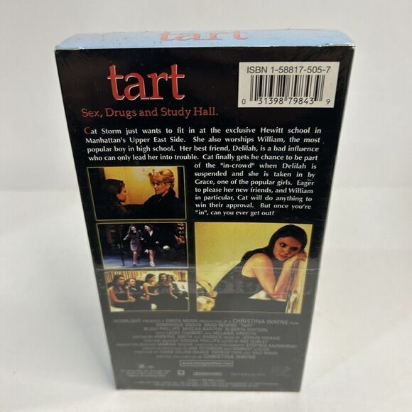 Tart VHS, 2002 Sealed New! Dominique Swain, Lacey Chabert - Picture 3 of 5